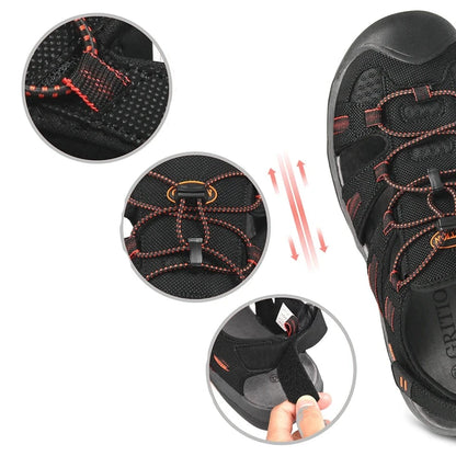 Sandale de randonnée pour homme résistante, antidérapante et séchage rapide