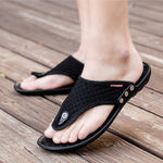 Sandale marron de plage confortable - Noire 2 - Nos Sandales
