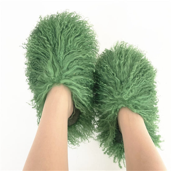 Sandale moumoute confortable et stylée - Beige - Nos Sandales