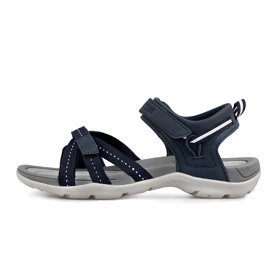 Sandale randonnée femme respirante - Bleu foncé - Nos Sandales