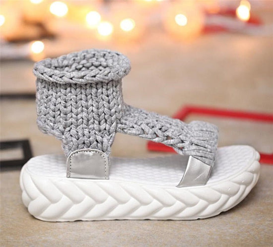 Sandales avec cordes confortables et légères - Blanc - Nos Sandales