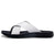 Sandales confortable d'été en cuir à semelle épaisse pour homme - Blanc - Nos Sandales