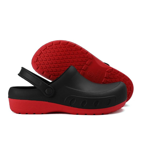 Sandales confortable et antidérapante pour Hommes - Rouge - Nos Sandales