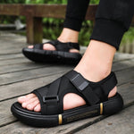 Sandales confortables respirantes pour hommes - Jaune - Nos Sandales