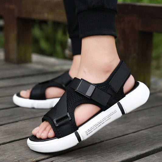 Sandales confortables respirantes pour hommes - Blanc - Nos Sandales