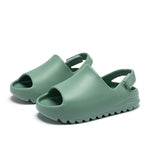 Sandales d'été à semelle souple et antidérapantes pour garçons - Vert - Nos Sandales