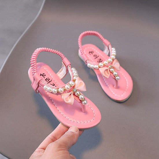 Sandales d'été et de princesse pour filles - Rose - Nos Sandales