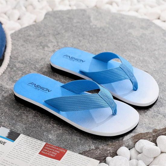 Sandales garcons avec dégradées de couleur pour la plage - Bleu - Nos Sandales