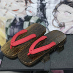 Sandales japonaises à semelle épaisse en bois - Marron - Nos Sandales
