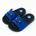 Sandales légères antidérapantes avec tete d'ourson pour garçons - Bleu foncé - Nos Sandales
