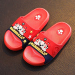 Sandales pat patrouille antidérapantes pour enfant - Rouge - Nos Sandales