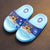 Sandales pat patrouille antidérapantes pour enfant - Bleu - Nos Sandales