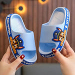Sandales pat patrouille décontractée et souple pour enfant - Bleu - Nos Sandales