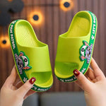 Sandales pat patrouille décontractée et souple pour enfant - Vert - Nos Sandales