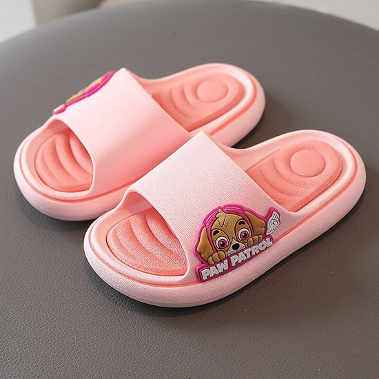 Sandales pat patrouille d'été avec coussin doux pour enfant - Rose - Nos Sandales