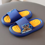 Sandales pat patrouille d'été avec coussin doux pour enfant - Bleu - Nos Sandales