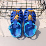 Sandales pat patrouille d'été et respirantes pour enfant - Bleu - Nos Sandales