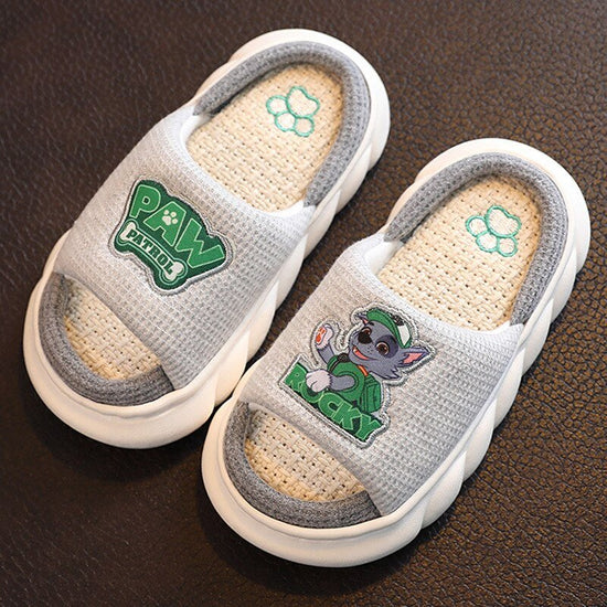 Sandales pat patrouille souple et confortable pour enfant - Vert - Nos Sandales