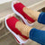 Sandales plateformes décontracté pour femmes - Rouge - Nos Sandales
