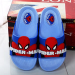 Sandales Spiderman de plage décontracté pour enfant - Bleu clair - Nos Sandales