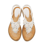 Sandales tendance & confort pour femme - Blanc - Nos Sandales